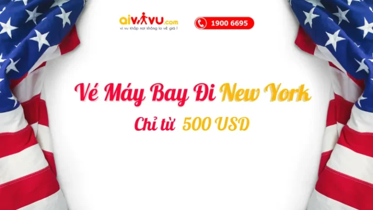 Vé máy bay đi New York giá rẻ